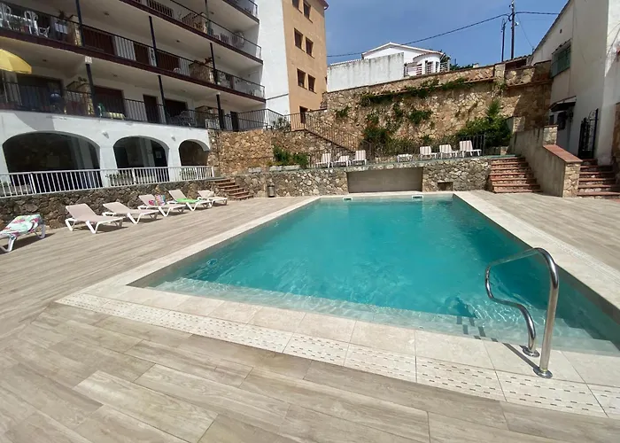 TOSSA DE MAR, MIRAMAR con piscina Appartamento *